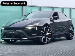 Polestar 4 Long Range Dual motor Plus 100 kWh / Pano. dak / Elek. verstelbare stoelen / Massage stoelen / Geventileerde stoelen / Voor+achter+stuur verwarmd / Harman Kardon / Performance Pack /