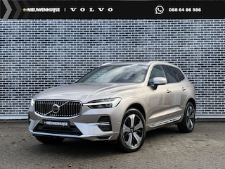 Volvo XC60 2.0 T6 Plug-in hybrid AWD Plus Bright | Adaptieve Cruise Control | Panoramadak | 360 Parkeercamera | Stoel-/Stuur-/Voorruitverwarming | Dodehoek Detectie | Nappa Lederen Bekleding | Harman Kardon Audio |