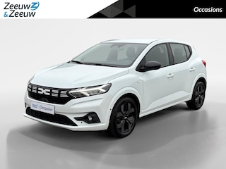 Dacia Sandero 90PK TCe Journey | Camera | Armsteun | Climate Control | Parkeersensoren | Apple CarPlay/Android Auto | Licht & Regen Sensor | Cruise Control | Lichtmetalen Velgen | Full LED |