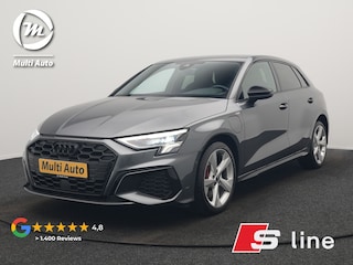 Audi A3 Sportback 45 TFSI e S edition Competition Plug In Hybrid 245pk Dealer O.H. PHEV | 2x S Line | Sportstoelen Massage | Adaptive Cruise | Bang & Olufsen | Matrix LED | 18"L.M | Sfeerverlichting | Apple Carplay | Virtual | Keyless | Blis | Navigatie | DAB |