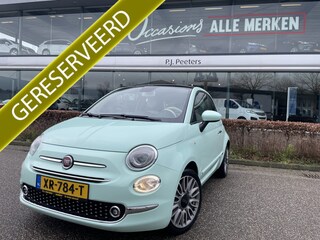 Fiat 500 0.9 TwinAir Turbo Collezione Airco - Cruise control - parkeersensor achter - Navigatie - Panoramadak - Schuif/kantel dak - Mistlampen voor - Licht metalen velgen 16 inch - Stuur multifunctioneel - Radio - Bluetooth - Sta