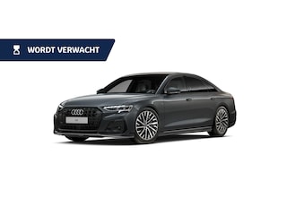 Audi A8 60 TFSI e quattro | Massage achter | 4-wiel | Pano | B&O Advanced | HD-Matrix | Nachtzicht | Headup | Servosluiting |