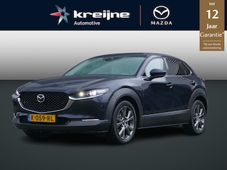 Mazda CX-30 2.0 e-SkyActiv-X M Hybrid Luxury | Trekhaak | Navigatie | Wit Leder | BOSE | Adaptieve Cruise Control | RIJKLAARPRIJS!