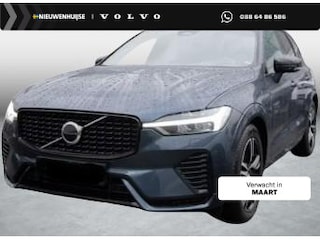 Volvo XC60 Plug-in Hybrid T8 AWD R-Design | Long Range | Luchtvering | Google Maps navigatie | Trekhaak | Harman Kardon audio | Panoramadak | Gelamineerde zijruiten | Adaptive cruise control | Getint glas | Actieve LED koplampen | Stoel- en stuurverwarming | Volvo dealer onderhouden |