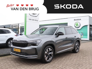 Skoda Kodiaq 1.5 TSI 204pk PHEV Sportline Business | Trekhaak | CANTON Audio | LED Matrix | Elektr. verst. voorstoelen | Voorstoelen -& achterbank verwarmd | Achteruitrijcamera |