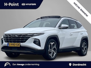 Hyundai Tucson 1.6 T-GDI HEV 230pk Premium Sky | SCHUIFKANTELDAK | LEDEREN BEKLEDING | STOELVENTILATIE & VERWARMING | BLIND SPOT CAMERA | NED. AUTO |