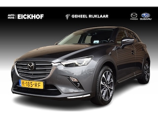 Mazda CX-3 2.0 SkyActiv-G 121 Luxury - i-Activesense pakket - Leather pack - Trekhaak - All season banden