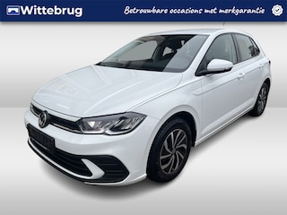 Volkswagen Polo 1.0 TSI Life / AUTOMAAT/ LED/ APP-CONNECT/ CLIMA/ STOEL VERWARM./  PARK. SENSOREN/ ADAPT. CRUISE/ NAVI/ 15" LMV/ DAB/ BLUETOOT