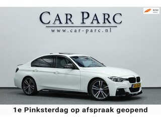 BMW 330i M Sport M-PERFORMANCE/LED/HUD/LEER+S.VERWARMING/LMV/360 CAM/CRUISE/ECC/12 MND GARANTIE!