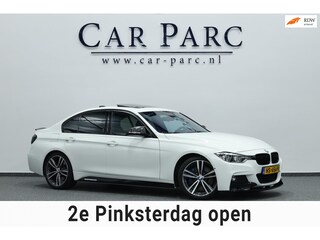 BMW 330i M Sport M-PERFORMANCE/LED/HUD/LEER+S.VERWARMING/LMV/360 CAM/CRUISE/ECC/12 MND GARANTIE!