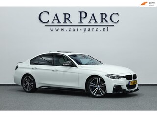 BMW 330i M Sport M-PERFORMANCE/LED/HUD/LEER+S.VERWARMING/LMV/360 CAM/CRUISE/ECC/12 MND GARANTIE!
