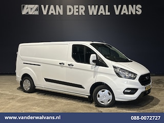 Ford Transit Custom 2.0 TDCI 131pk L2H1 Euro6 Airco | Camera | Apple Carplay | LED | 2700kg Trekhaak Android Auto, Cruisecontrol, Stoelverwarming, Verwarmde voorruit, Parkeersensoren, Sidebars, Bijrijdersbank