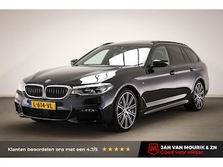 BMW 5-serie Touring 530i M-Sport High Executive | PANORAMADAK | HOUTAFWERKING | STUURVERWARMING | 360 CAMERA | 20"