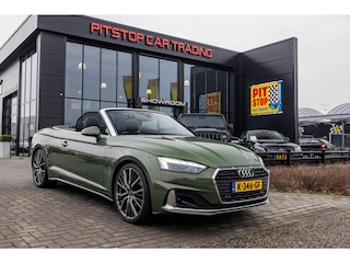 Audi A5 Cabriolet 40 TFSI S-Line, Massage, Matrix, Districtgroen metallic!