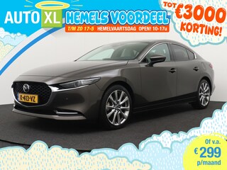 Mazda 3 2.0 187 PK e-SkyX M Aut. Luxury Trekhaak Leder Camera HUD