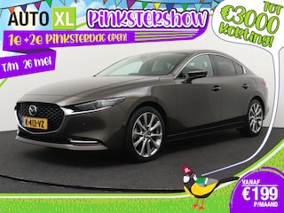 Mazda 3 2.0 187 PK e-SkyX M Aut. Luxury Trekhaak Leder Camera HUD