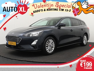 Ford Focus Wagon 1.0 124 PK Hybrid TitaniumXBusiness El.Trekhaak Camera