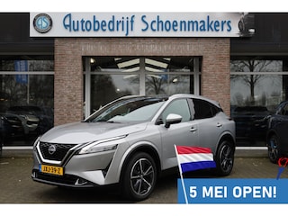 Nissan Qashqai 1.3 MHEV Xtronic Tekna Plus PANO HUD MASSAGE MEMORY CARPLAY 360-CAM LEER STOEL/STUUR/RUITVERW. DAB ACC 2XPDC 19''LMV ENZ.ENZ.