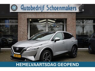 Nissan Qashqai 1.3 MHEV Xtronic Tekna Plus PANO HUD MASSAGE MEMORY CARPLAY 360-CAM LEER STOEL/STUUR/RUITVERW. DAB ACC 2XPDC 19''LMV ENZ.ENZ.