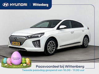 Hyundai Ioniq PREMIUM EV 38 kWh | WARMTEPOMP | CAMERA | CRUISE ADAPT. | CLIMA | NAVI | LEDER | STOEL- & STUURVERWARMING | LM VELGEN | PRIVACY GLASS |