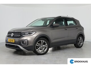 Volkswagen T-Cross 1.0 TSI Style | Dealer Onderhouden! | Camera | Trekhaak | Clima | Navi | Stoelverwarming | LED | Cruise Adaptive | Parkeersensoren | BLIS | DAB | Lichtmetalen Velgen