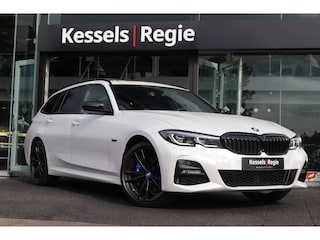 BMW 3-serie Touring 330e M-sport Pano Memory Laser El.Haak 360 Carbon HiFi Keyless 19” Bliss Ambient Pearl White
