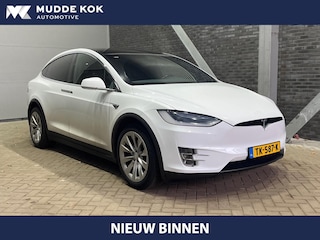 Tesla Model X 100D | Panoramadak | Vol-Leder | Stoel+Stuurverwarming | Auto-Pilot