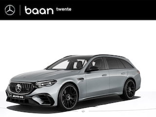 Mercedes-Benz E-klasse AMG 53 4-Matic+ Estate Night Edition | Premium Plus | AMG Nightpakket I & II | Achterassturing | Distronic | Memorypakket | Stoelventilatie en verwarming voor | Panoramadak | Trekhaak | Burmester 4D surround sound