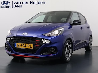 Hyundai i10 1.0 T-GDI N Line 5-zits 101 PK |Stoel - Stuurverwarming| Carplay | Lederen Bekleding | Dealer Onderhouden |