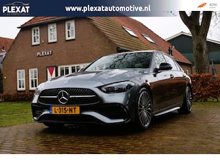 Mercedes-Benz C-klasse 200 Launch Edition AMG Line Aut. | AMG-pakket | Panorama | Burmester | Memory | Head-Up | Carbon | Historie