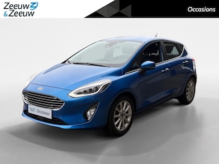 Ford Fiesta 1.0 EcoBoost Titanium | Trekhaak | Navigatie | Stoel/Stuur/Voorruitverwarming | Apple Carplay/Android Auto | Achteruitrijcamera | Lichtmetalen Velgen |