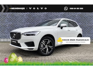 Volvo XC60 T8 Twin Engine AWD R-Design | 360 Camera  | Trekhaak | elektrisch bedienbaar panorama dak  | Adapt. cruise | Elektr bed stoelen + geheugen |  Adapt LED verlichting | Stoel-stuur-achterbankverw  | BLIS | Apple car play/Android auto |