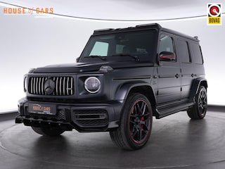 Mercedes-Benz G-klasse 63AMG Edition 1 |dealer onderhouden|Akrapovic|sterrenhemel|schuif/kantel dak|Burmester|massage|memory|stoelverwarming & ventilatie|360 camera|carbon interieur|blind spot|22"|