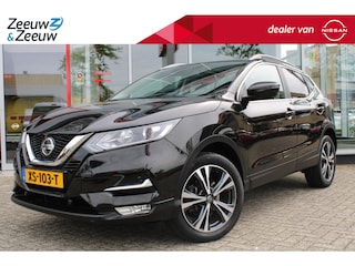 Nissan Qashqai 1.3 DIG-T N-Connecta 140PK *Navi+360Camera*Climate Control*Keyless Entry*Panoramadak*LM.Velgen*Cruise Control*Trekhaak*Zeer nette auto!