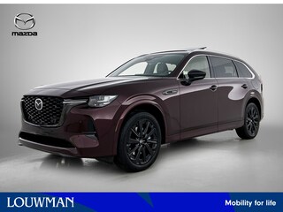 Mazda CX-80 2.5 e-SkyActiv PHEV Homura Plus | 7-Persoons | Ook Leverbaar in Jet Black |