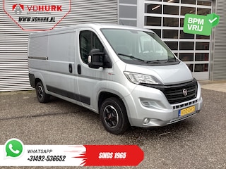 Fiat Ducato 2.3 MJ 130 pk L2 EXPORT DB-Riem V.V./ 2.5t Trekverm./ Climate/ 270Gr.Deuren/ Navi/ Camera/ Cruise/ 15”LMV/ DAB/ Trekhaak