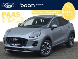 Ford Puma 1.0 EcoBoost Hybrid Titanium | Winter Pack | Camera | Solar Silver | €6.500,- VOORDEEL