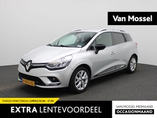 Renault Clio Estate 0.9 TCe Limited | TREKHAAK | KEYLESS | BASS REFLEX GELUIDSSYSTEEM | ACHTERUITRIJCAMERA | PARKEERSENSOREN ACHTER | BLUETOOTH | DAB RADIO | NAVIGATIE | AIRCO | CRUISE CONTROL | VERLICHTING AUTOMATISCH |