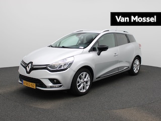 Renault Clio Estate 0.9 TCe Limited | TREKHAAK | KEYLESS | BASS REFLEX GELUIDSSYSTEEM | ACHTERUITRIJCAMERA | PARKEERSENSOREN ACHTER | BLUETOOTH | DAB RADIO | NAVIGATIE | AIRCO | CRUISE CONTROL | VERLICHTING AUTOMATISCH |