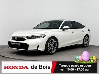 Honda Civic 2.0 e:HEV Advance | Facelift! | Tot 10 jaar garantie mogelijk!* | Direct uit voorraad leverbaar! | Panorama dak | Lederen interieur | Full Option | 18 Inch |