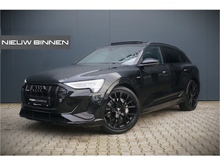Audi e-Tron 50 quattro Launch edition Black 71 kWh S-Line | Panoramadak | Stoelverwarming | Adaptive Cruise Control | Memory Seat | Parkeersensoren | Keyless | Apple Carplay