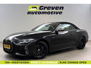 BMW M440i xDrive 374PK M-pakket High Executive | Cabrio | BMW Laser | Memory | Curved Display | H/K | HuD | Sfeer | 360°