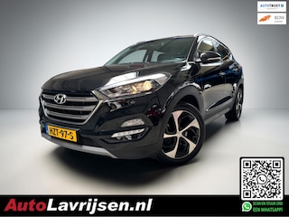 Hyundai Tucson 1.6 TURBO Premium AUTOMAAT NAVIGATIE/CAMERA CRUISE 19 INCH LMV PDC V+A 1600KG TREKKEN!!
