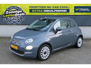 Fiat 500 Lounge Hybrid 70pk I Cruise Control I Parkeersensoren