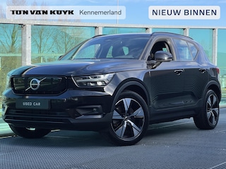 Volvo XC40 Recharge P8 AWD R-Design Automaat, Trekhaak semi elektrisch inklapbaar, Warmtepomp, Driver assist, BLIS, Adaptive cruise, Stoelverwarming voor- en achter, Stuurverwarming, Elektrisch verstelbare stoelen