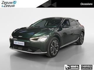 Kia EV6 Air 58 kWh 100% SOH | UNIEKE KLEUR | TREKHAAK | RESTERENDE FABRIEKSGARANTIE | STOEL & STUURVERWARMING !