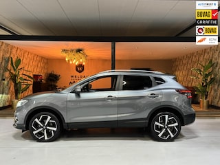 Nissan Qashqai 1.3 DIG-T Tekna Garantie Pano 360 Camera StoelVW Cruise Navi Clima Led Lane Rijklaar