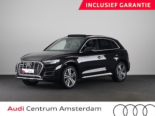 Audi Q5 50 TFSI e Advanced edition 299 pk S-tronic | Navigatie | Panoramadak | Parkeersensoren (Park assist) | Rondomzicht camera | Lederenbekleding | Stoelverwarming |