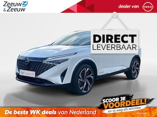 Nissan Qashqai 1.5 e-Power Tekna Plus | €3500,- korting inclusief inruilpremie | Meest uitgebreide uitvoering | Andrioid/Apple Carplay | 360graden camera's | Stoel-/ Stuur-/ Voorruitverwarming | Panoramadak |