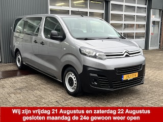 Citroën Jumpy 1.5 BlueHDi XL Marge BTW en BPM vrij!! Airco Cruise controle Trekhaak 2500kg Navigatiesysteem Personenvervoer 8-Persoons Parkeerhulp achter Apple carplay 1e eigenaar Euro 6 Bpm en Btw vrij voor particulier
